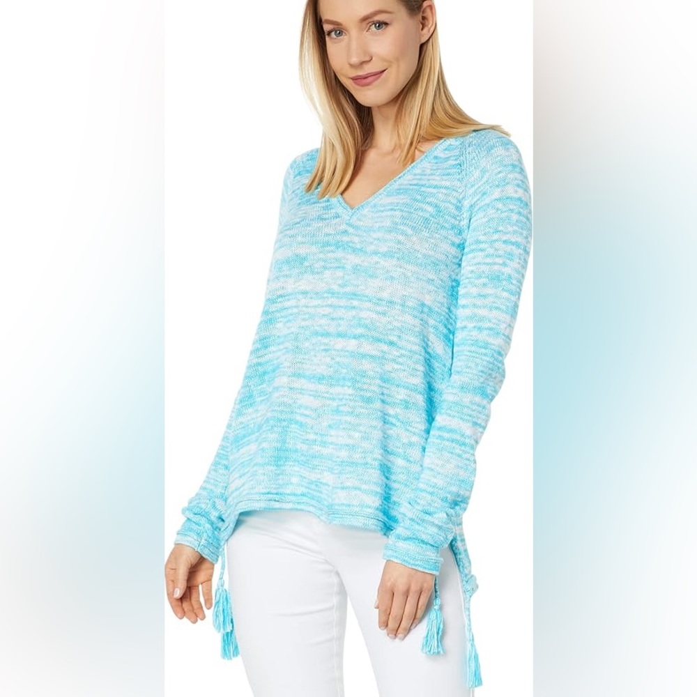 Lilly Pulitzer Jody Vneck Sweater- XXL